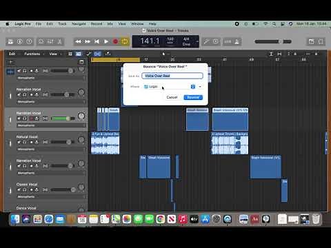 How to export multiple audio tracks on Logic Pro | Tutorial
