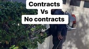 Should you offer contracts for your lawn mowing customers?? | The Electric Lawn Care Guy