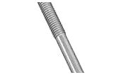 National Hardware N221-697 2162 Hook Bolts in Zinc, 3/8" x 7"