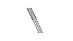 National Hardware N221-697 2162 Hook Bolts in Zinc, 3/8" x 7"
