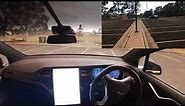 Smart Summon Test on my Tesla Model X