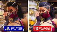 Mortal Kombat 1 Nintendo Switch vs PS5 Graphics Comparison