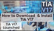 TIA Portal V17 Download Link & Installation Procedure Explained