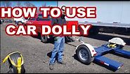 HOW TO USE MASTER TOW CAR DOLLY mastertow 80THD instructions