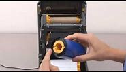 Zebra ZD420T Changing Ribbon Roll Easy - How to Tips and Tricks by @3labels