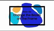 How to change bezels on The Frame | Samsung
