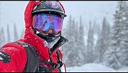 Skiing Alta Utah with 13” of fresh powder on Wednesday January 10, 2024