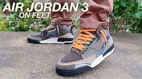 Air Jordan 3 Patchwork Camo On Feet!