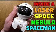 Inside a spaceman laser nebula projector