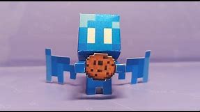 How to make a paper Allay(Mobvote 2021). Minecraft Papercraft