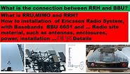 What is BBU & RRH Connection with Ericsson Baseband 6651 in 5G NETWORK FULL INTALLATION & DETAILS