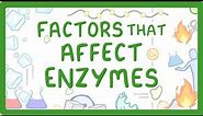 GCSE Biology - Enzymes - How Temperature and pH Affect Rate of Reaction