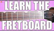 Learn the FULL fretboard, every note, with just 3 chord shapes! Every note!