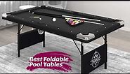 Top 5 Best Foldable Pool Tables Reviews With Buying Guide