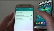 Samsung Galaxy S7: How to Share Internet Connection Via Bluetooth Tethering