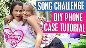 DISNEY CHANNEL VLOG | SONG CHALLENGE | DIY PHONE CASE TUTORIAL| Official Disney Channel UK