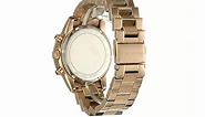 Michael Kors Women's Ritz Rose Gold-Tone Watch MK6357