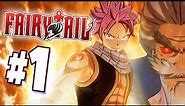 Fairy Tail Gameplay Part 1 NATSU Dragneel All Fired up NOW! (Nintendo Switch)