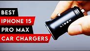 Top 5 Best iPhone 15 Pro Max Car Chargers In 2024! ✅
