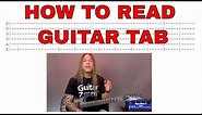 How to Read Guitar Tab | The Basics | Steve Stine Beginner Guitar Lessons