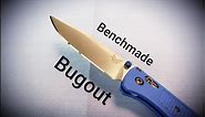 Benchmade Bugout / Pocket Knife / Sharpening demo