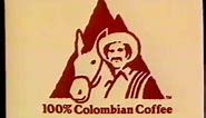 1984 Juan Valdez Colombian Coffee "Hand Picked" TV Commercial