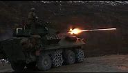 US Marines LAV-25 M242 Bushmaster 25mm Tracer Live Fire