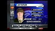 Broncos Select QB Jay Cutler (2006 NFL Draft)