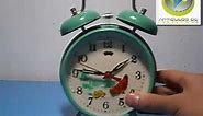 alarm clock Reloj cuerda vintage review