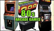 Top 140 1980s Arcade Games
