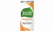 Seventh Generation Disinfecting Spray Cleaner Fresh Citrus and Thyme 13.9 oz