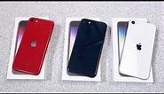 iPhone SE All Colors: Starlight, Midnight & Red!