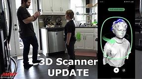 Samsung's Updated 3D Scanner - Can Now Scan People!