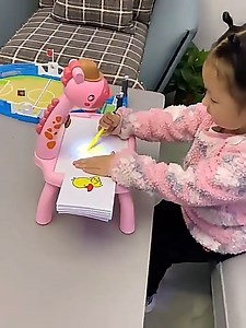 Children Led Projector Art Drawing & learning Table💗 order now👉https://bit.ly/33JQFqV inbox us for order or Whatsapp📱0333-1245100 . Delivery takes 2 to 4 working days all over Pakistan🇵🇰 | T4trendz.com