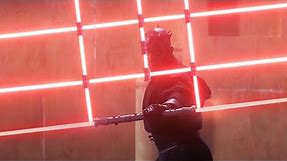 Darth Maul with too many lightsabers