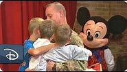 A Military Family Reunites At Magic Kingdom Park | Walt Disney World