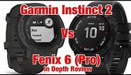 Garmin Instinct 2 vs Fenix 6 (Pro) Review - Should You Upgrade to New or Old? Full Comparison