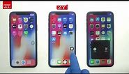 Incell iphone X LCD Screen Comparision:ZY Incell vs Incell COF vs TFT Incell(4K)