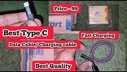 Type C Data Cable/ Charging cable || Best Quality || Low Price || Best Cable #data #typec #cable