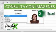 Como consultar datos con imágenes en Excel - SUPER FÁCIL | Microsoft Excel