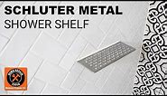 Modern Metal Shelf for Shower Walls...Super Easy (Step-by-Step)