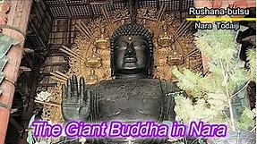 Giant Buddha statue (Daibutsu), Todaiji Temple, Nara, Japan