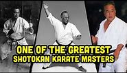 Taiji Kase One of The Greatest Shotokan Karate Masters