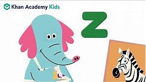 The Letter Z | Letters and Letter Sounds | Learn Phonics with Khan Academy Kids
