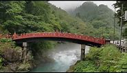 Perfect Day Sacred Bridge (神橋 shinkyō) Daiya River Near The Futarasan Shrine Nikko Japan