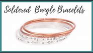 Soldered Bangle Bracelets Tutorial - Beaducation.com