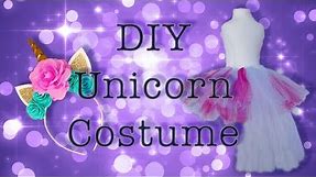 DIY Unicorn Costume | Halloween Costume Tutorial by DIY with Ashley