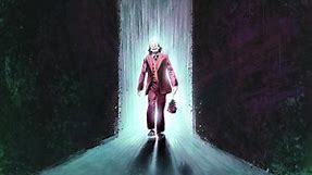 Joker Walking In The Rain Live Wallpaper - MoeWalls