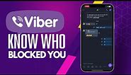 How To Know If Someone Blocked You On Viber (QUICK)