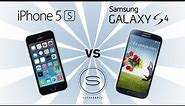 iPhone 5s vs Samsung Galaxy S4